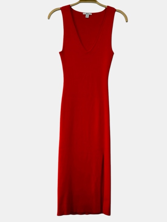 Bar III Dresses & Skirts - Bar III Sleeveless Red Maxi Dress with V-Neck